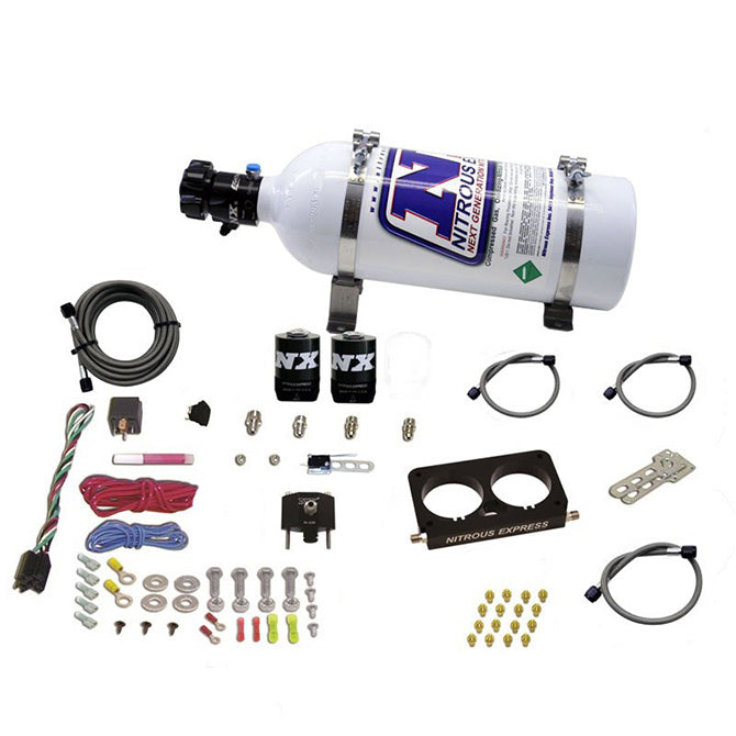 Nitrous Express 96-04 Ford Mustang Cobra/Mach 1 4 Valve (Stock TB) Nitrous Kit (50-300HP)