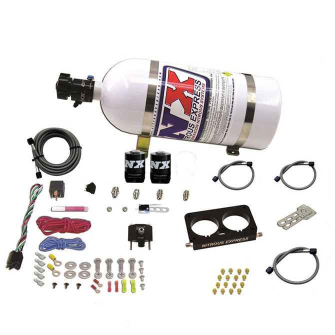 Nitrous Express 96-04 Ford Mustang Cobra/Mach 1 4 Valve (Stock TB) Nitrous Kit (50-300HP)