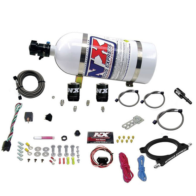 Nitrous Express 11-15 Ford Mustang GT 5.0L High Output Nitrous Plate Kit (50-250HP) w/o Bottle