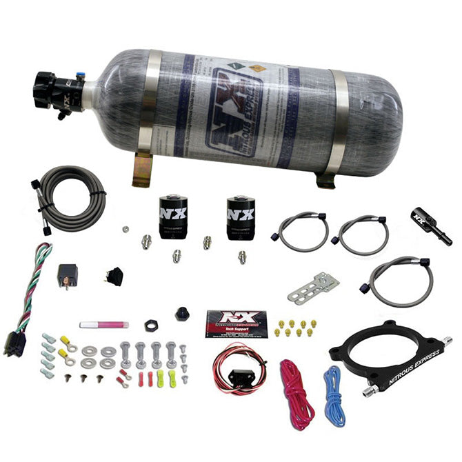 Nitrous Express 11-15 Ford Mustang GT 5.0L High Output Nitrous Plate Kit (50-250HP) w/o Bottle