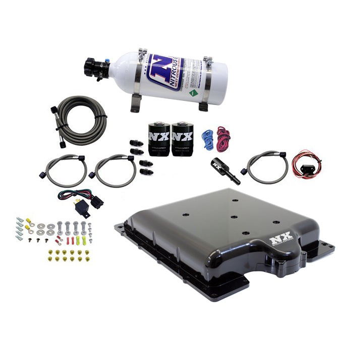 Nitrous Express Dodge Hellcat/Demon Supercharger Lid Nitrous Kit (100-400HP)