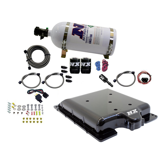 Nitrous Express Dodge Hellcat/Demon Supercharger Lid Nitrous Kit (100-400HP)