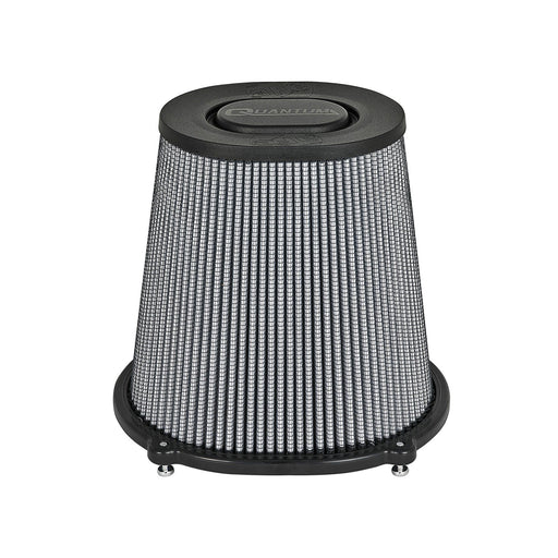 aFe Power Quantum Intake Replacement Air Filter w/ Pro DRY S Media 5 IN F x (10x8-3/4) IN B x (6-3/4x5-1/2) IN T x 9 IN H