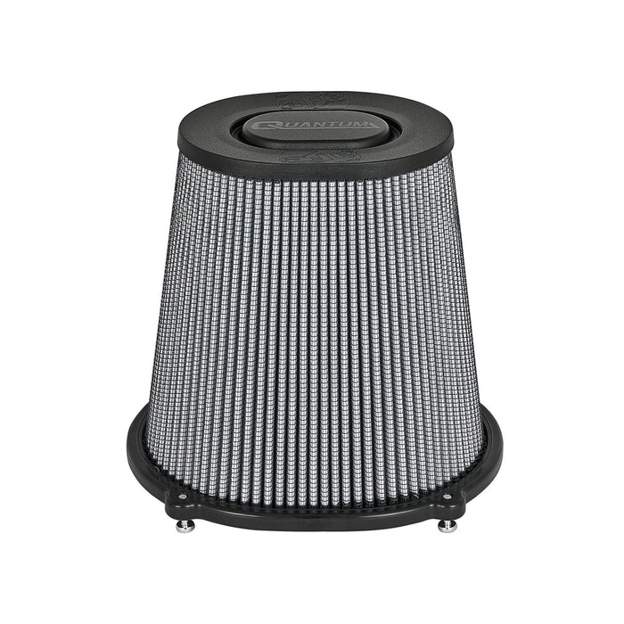 aFe Power Quantum Intake Replacement Air Filter w/ Pro DRY S Media 5 IN F x (10x8-3/4) IN B x (6-3/4x5-1/2) IN T x 9 IN H
