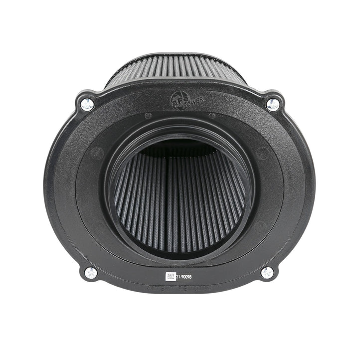 aFe Power Quantum Intake Replacement Air Filter w/ Pro DRY S Media 5 IN F x (10x8-3/4) IN B x (6-3/4x5-1/2) IN T x 9 IN H