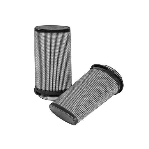 aFe Power Momentum Intake Replacement Air Filter Media (Pair) (5x2-1/4) IN F (6-1/4x3-3/4) IN B (5-1/4x2-1/4) IN T x 11 IN H