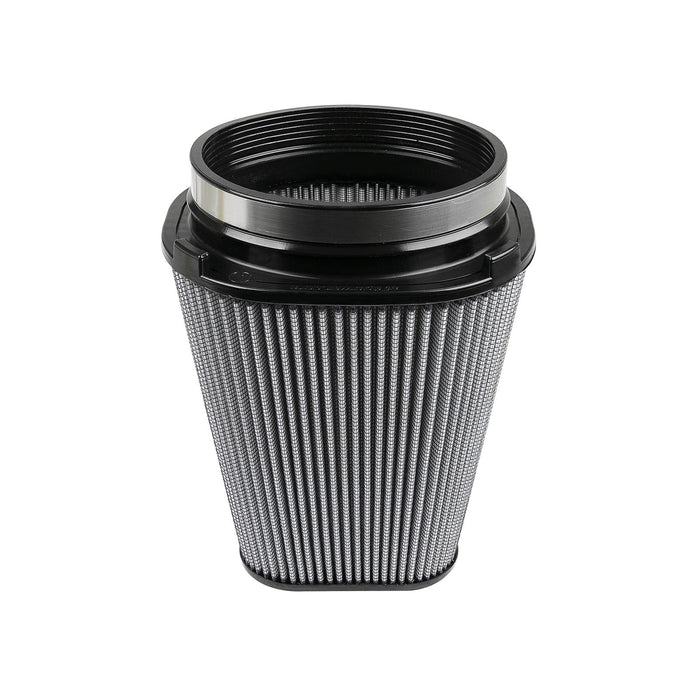 aFe Power Track Series Intake Replacement Air Filter Media - Carbon Fiber top (7-1/2x5-1/2) IN F x (9x7) IN B x (5-3/4x3-3/4) IN T (Carbon Fiber) x 10 IN H