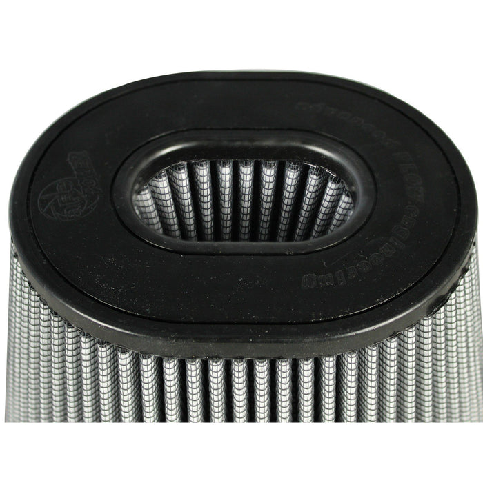 aFe Power Magnum Force Intake Replacement Air Filter Media 4 IN F x (9x6-1/2) IN B x (6-3/4x5-1/2) IN T (Inverted) x 6-1/8 IN H