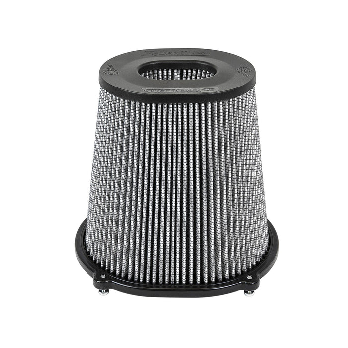 aFe Power Quantum Intake Replacement Air Filter 5 IN F x (10x8-3/4) IN B x (6-3/4x5-1/2) T (Inverted) x 9 IN H