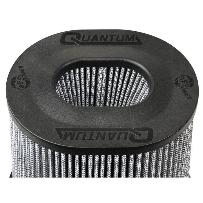 aFe Power Quantum Intake Replacement Air Filter 5 IN F x (10x8-3/4) IN B x (6-3/4x5-1/2) T (Inverted) x 9 IN H