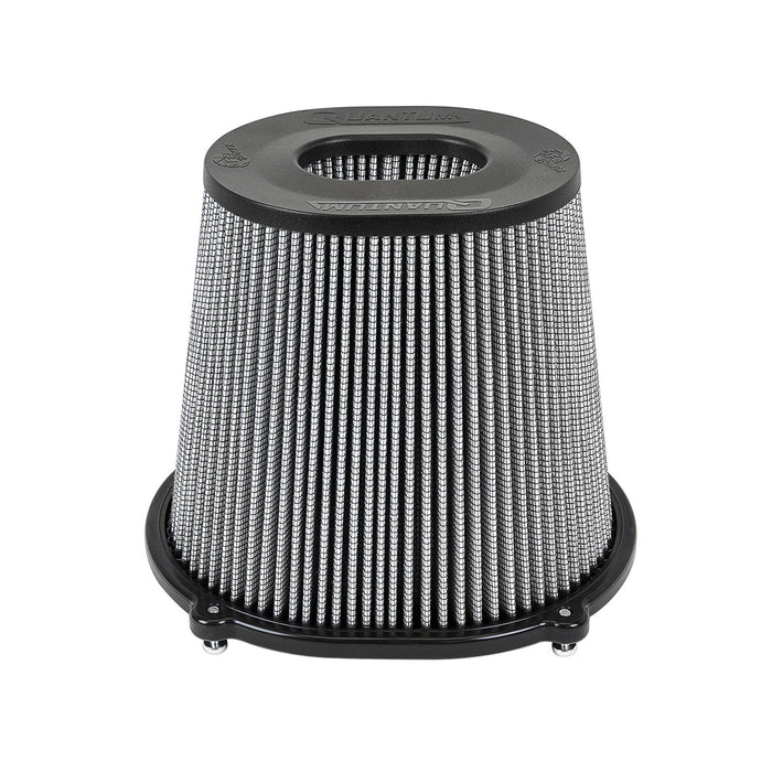 aFe Power Quantum Intake Replacement Air Filter Media 5 IN F x (10x8-3/4) IN B x (6-3/4x5-1/2) T (Inverted) x 8 IN H