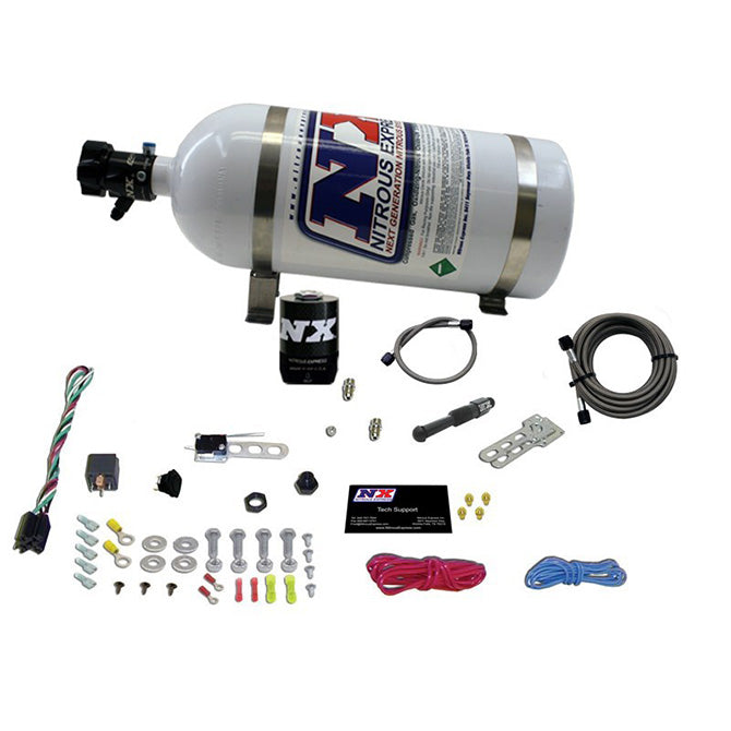 Nitrous Express Dry EFI Single Nozzle Nitrous Kit (35-150HP)