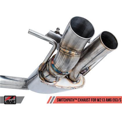 AWE Tuning Mercedes-Benz W213 AMG E63/S Sedan/Wagon SwitchPath Exhaust System - for DPE Cars