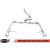 AWE Tuning VW MK7 Golf Alltrack/Sportwagen 4Motion Track Edition Exhaust - Polished Silver Tips