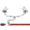 AWE Tuning VW MK7 Golf Alltrack/Sportwagen 4Motion Touring Edition Exhaust - Polished Silver Tips