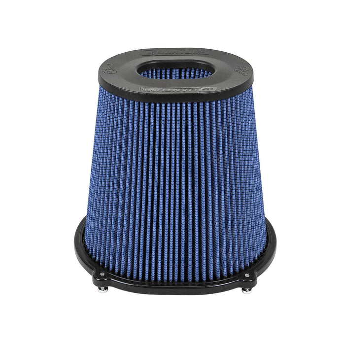aFe Power Quantum Intake Replacement Air Filter 5 IN F x (10x8-3/4) IN B x (6-3/4x5-1/2) T (Inverted) x 9 IN H