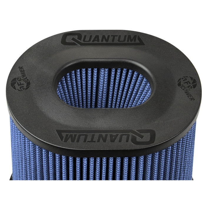 aFe Power Quantum Intake Replacement Air Filter 5 IN F x (10x8-3/4) IN B x (6-3/4x5-1/2) T (Inverted) x 9 IN H