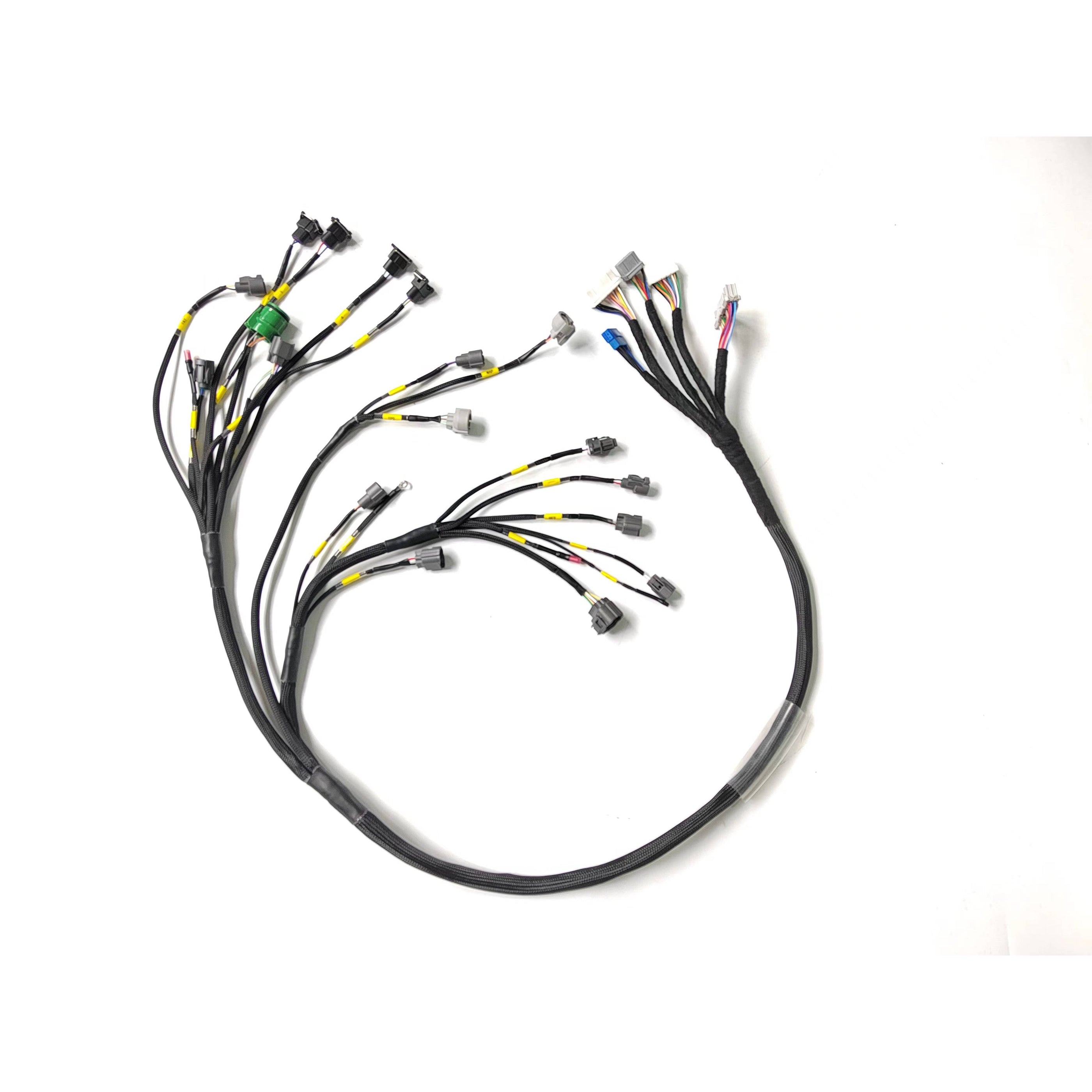 Speed Science's B/D Series Tucked Engine Harness OBD1