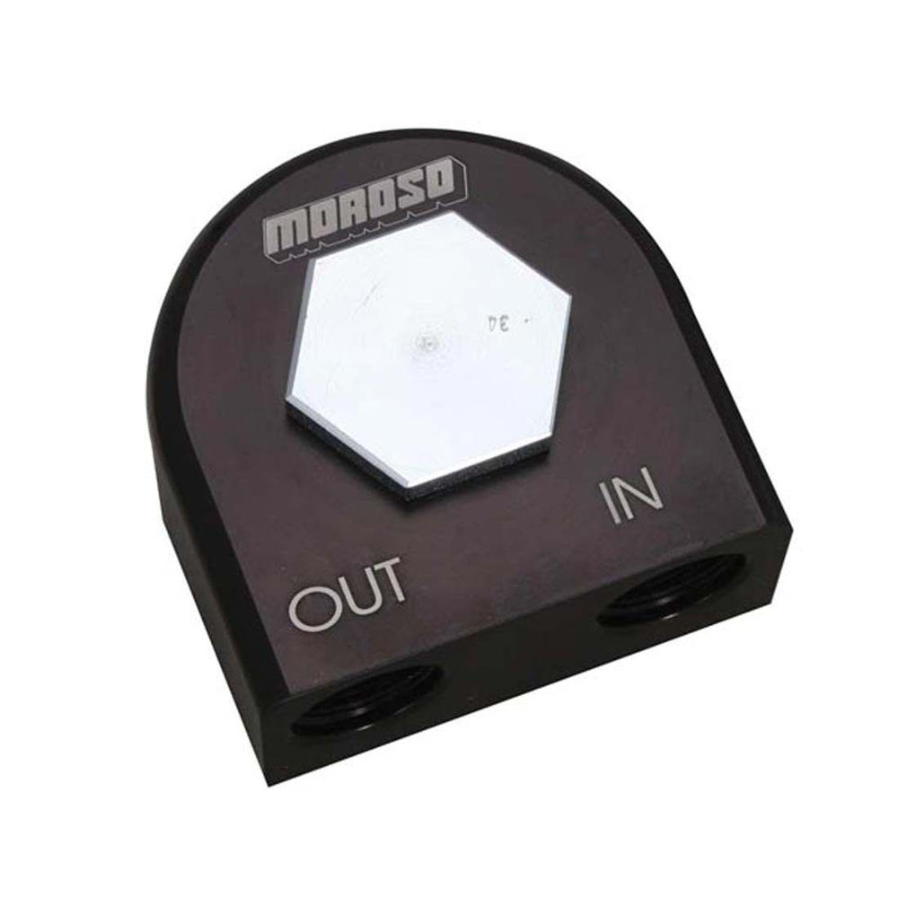 Moroso Remote oil filter 90 Deg adaptor