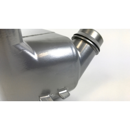 CSF 15-18 BMW M2 (F30/F32/F22/F87) N55 High Performance Stepped Core Bar/Plate Intercooler - Silver