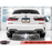 AWE Tuning 2019+ BMW M340i (G20) Non-Resonated Touring Edition Exhaust - Quad Chrome Silver Tips