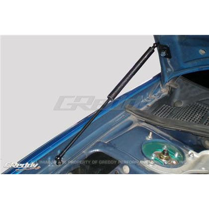 GReddy 05-07 Subaru WRX/STi Engine Hood Lifter Kit (Designed for OEM weight hoods.)