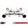 AWE Tuning McLaren 720S Performance Exhaust - Chrome Silver Tips