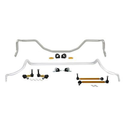 Whiteline 09-15 Mitsubishi Lancer Ralliart Front & Rear Sway Bar Kit
