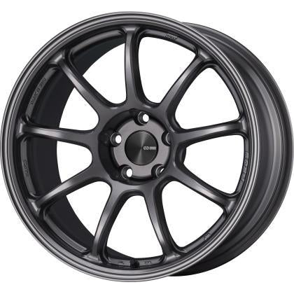 Enkei PF09 18x7.5 5x100 48mm Offset 75mm Bore Dark Silver Wheel