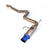 Invidia 08-14 WRX/STi 4 Door 80mm Single Outlet Full Titanium Cat-Back Exhaust