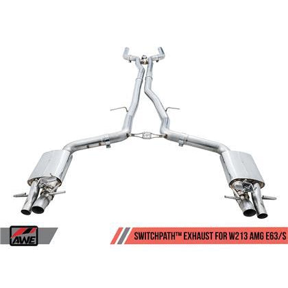 AWE Tuning Mercedes-Benz W213 AMG E63/S Sedan/Wagon SwitchPath Exhaust System - for Non-DPE Cars