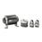 DeatschWerks Stainless Steel 10AN 40 Micron Universal Inline Fuel Filter Housing Kit (70mm)