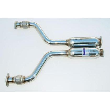 Invidia 03-08 Infiniti G35 Coupe Gemini Single Layer Titanium Tip Cat-back Exhaust