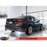 AWE Tuning BMW F3X 28i / 30i Touring Edition Axle-Back Exhaust Single Side - 80mm Black Tips