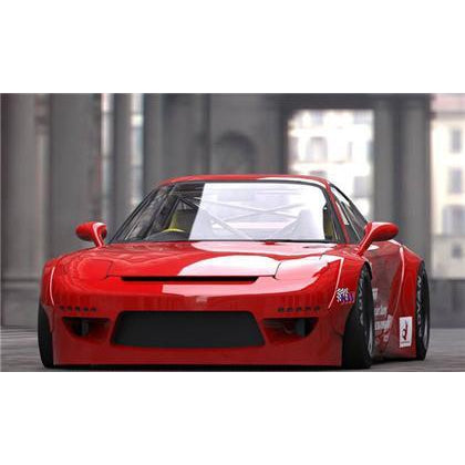 GReddy X Rocket Bunny FD3S V2 Side Skirts Set