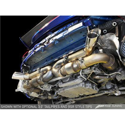 AWE Tuning Turbo-Back Performance