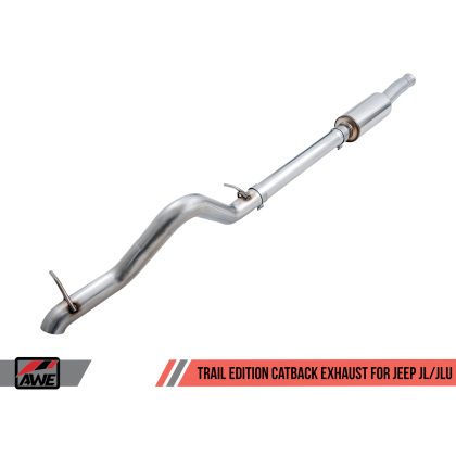 AWE Tuning 2018+ Jeep Wrangler JL/JLU 2.0T Trail Edition Cat-Back Exhaust