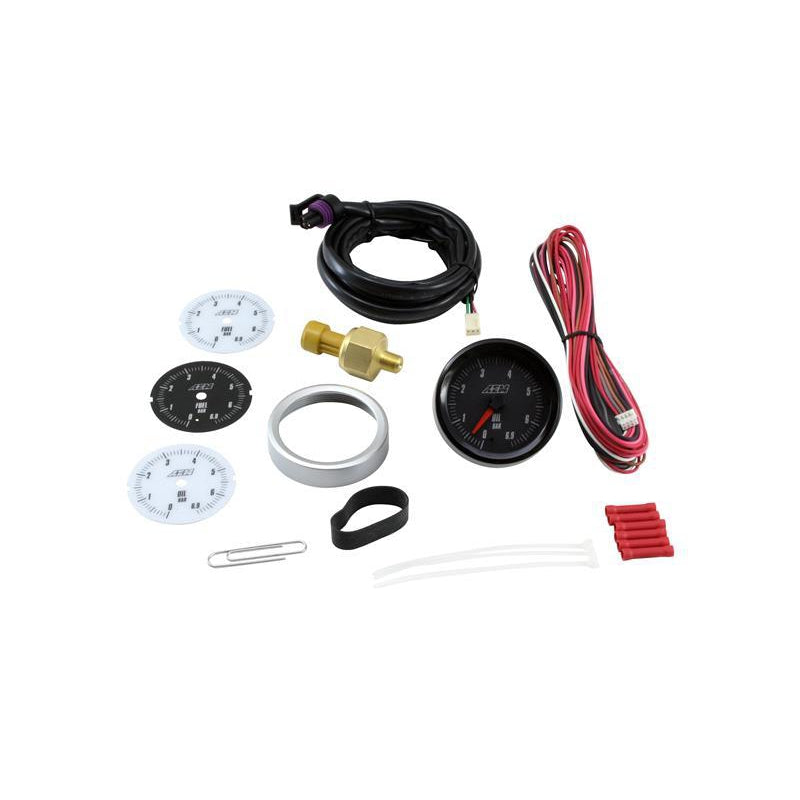 AEM Analog 6.9Bar Oil/Fuel Pressure Gauge
