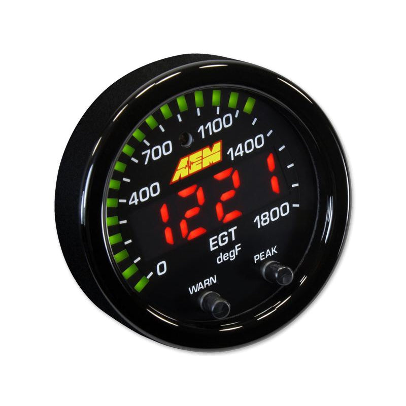 AEM X-Series EGT 0-1800F Gauge