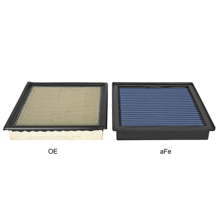 aFe Power Magnum Flow OE Replacement Air Filter Ford F-150 09-19 V6-2.7L(tt)/3.0L(td)/3.3L/3.5L(tt)/3.7L/ V8-4.6L/5.0L/5.4L/6.2L
