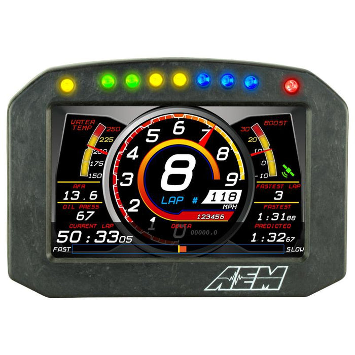 AEM CD-5F Carbon Flat Panel Digital Dash Display