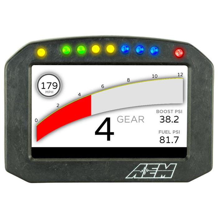 AEM CD-5F Carbon Flat Panel Digital Dash Display