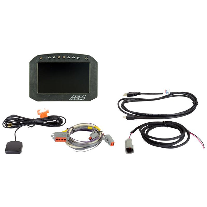 AEM CD-5F Carbon Flat Panel Digital Dash Display