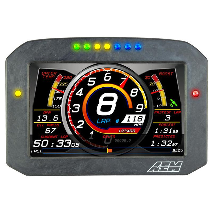 AEM CD-7FG Carbon Flat Panel Non-Logging Display