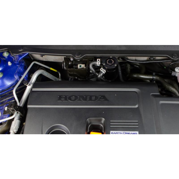 Mishimoto Baffled Oil Catch Can, Pcv Side, Fits Honda Accord 2.0t 2018+