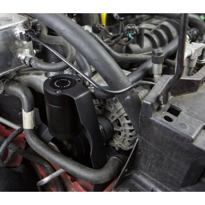 Mishimoto Baffled Oil Catch Can, Pcv Side, Fits Ford Fiesta St 2014 2019