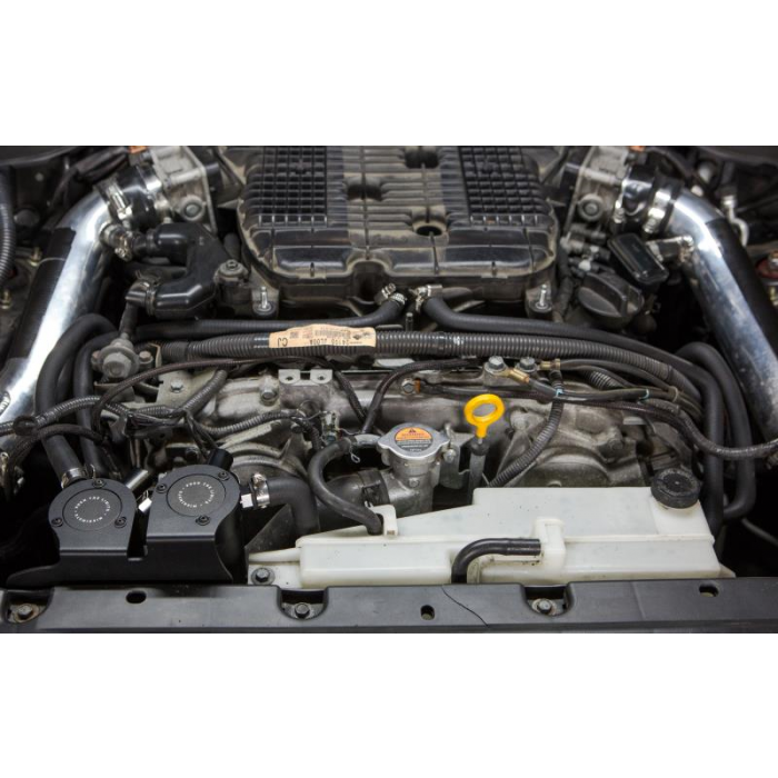 Mishimoto Baffled Oil Catch Can System, Fits Infiniti G37 2007-2013