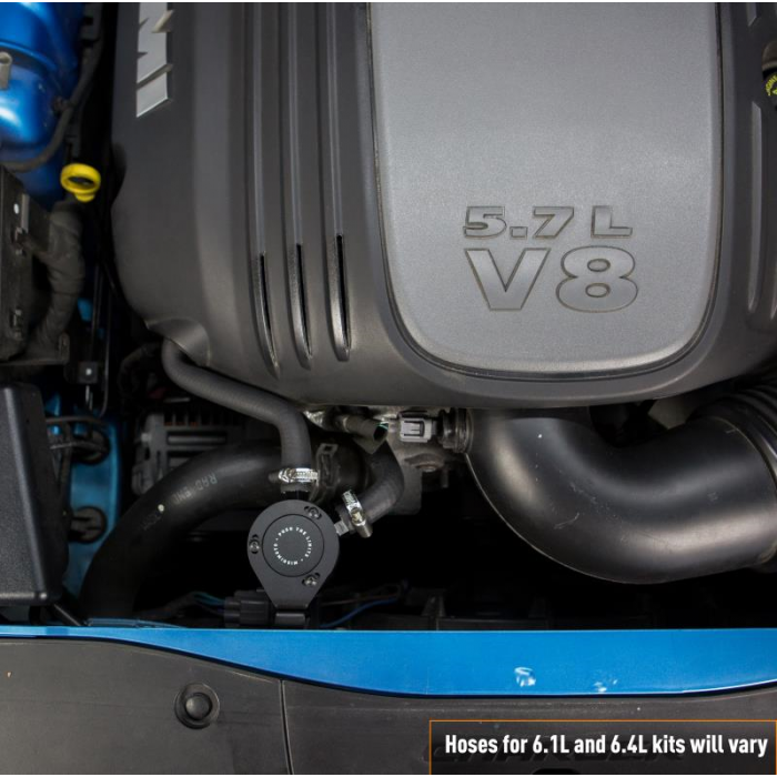 Mishimoto Direct-Fit Catch Can Kit Fits Dodge Charger 2005-2010 / Chrysler 300c 6.1l 2005-2010