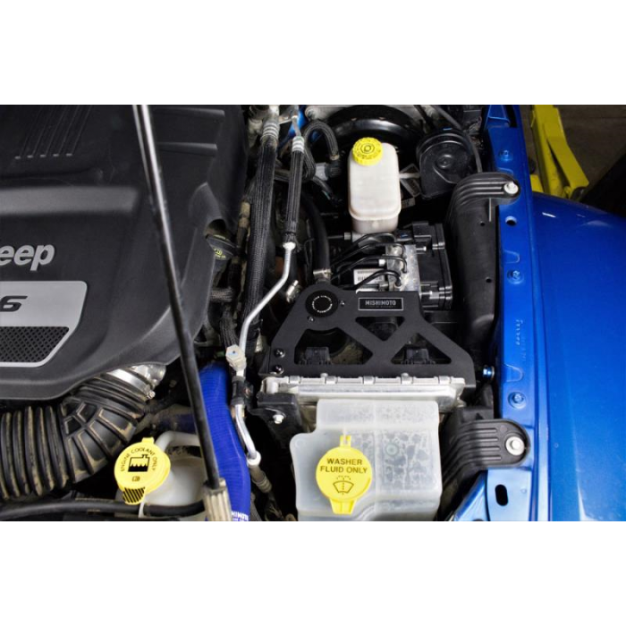 Mishimoto Baffled Oil Catch Can, Fits Jeep Wrangler Jk 2012-2018