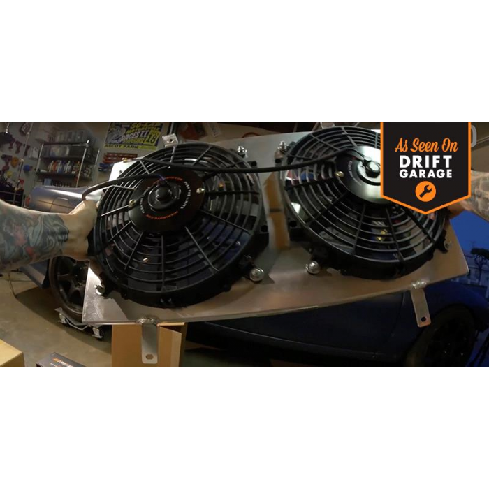 Mishimoto Performance Aluminum Fan Shroud Kit, fits Nissan 240SX S14 1995-1998 SR20 Engine